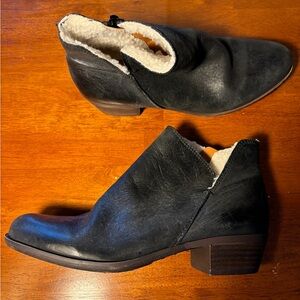 Lucky Brand Ankle Booty.